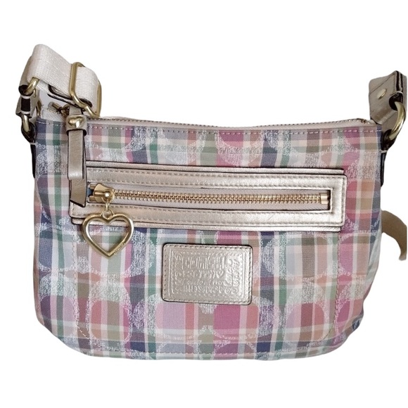 Coach Purse Pastel Color & Metallic Soft Gold Accent Special Limited Production - Picture 5 of 16